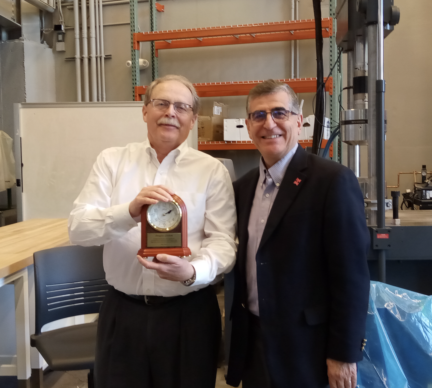 Douglas Graham (Left) and Dean Hisham Alnajjar (Right).